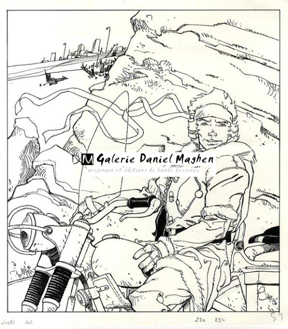 couv intégrale 1 glénat - Christian Gine - Encre de Chine - 857