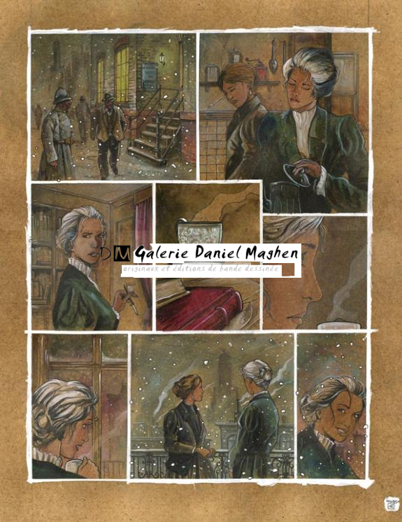 p12 - Fabrice Le Hénanff - Encre de couleur sur papier - 870