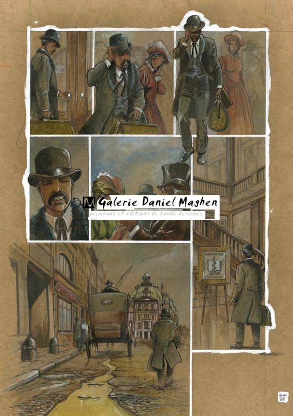 p40 - Fabrice Le Hénanff - Encre de couleur sur papier - 872