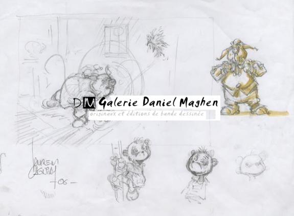 recherche personnages - Guth&Cagniat - 907