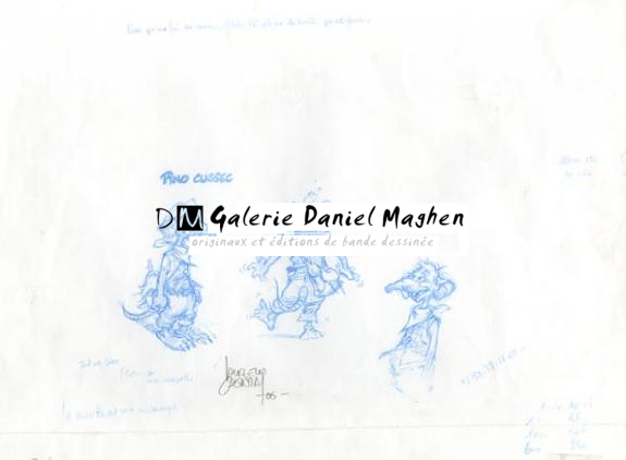 recherche personnages - Guth&Cagniat - 909