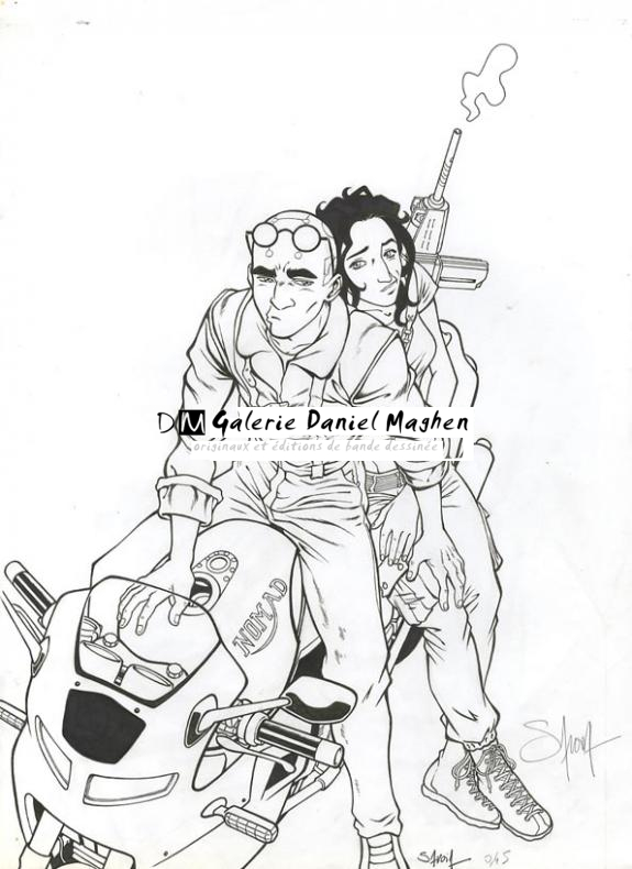 ex-libris Canal BD - Sylvain Savoia - 921