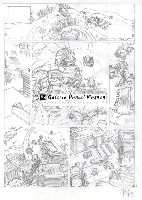 planche inédite 1ère version p02 - Sylvain Savoia - 935