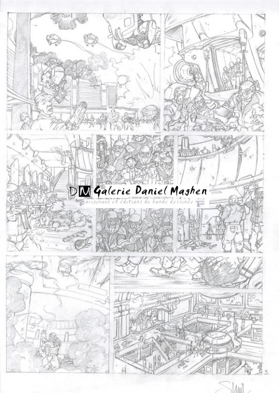 planche inédite 1ère version p03 - Sylvain Savoia - 936