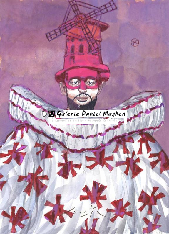 HTL en clown moulin rouge - Gradimir Smudja - 2123