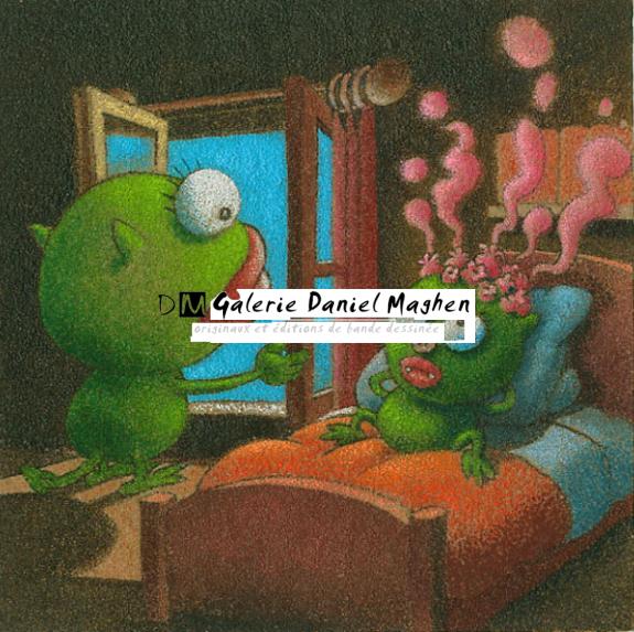 petite fille malade - Olivier O'Groj - 1196