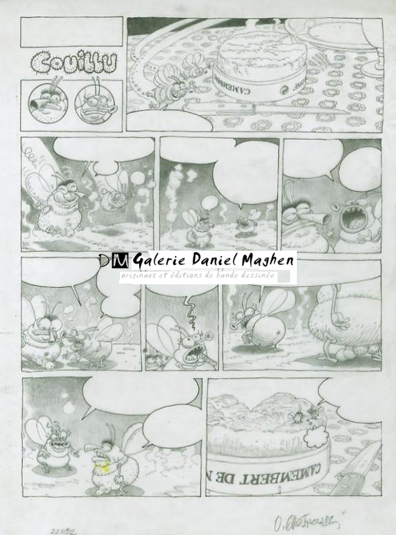 Couillu" sur calque - Olivier O'Groj - 1209