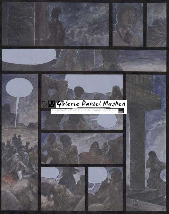 P26 - Alberto Varanda - Gouache et encre de Chine - 245