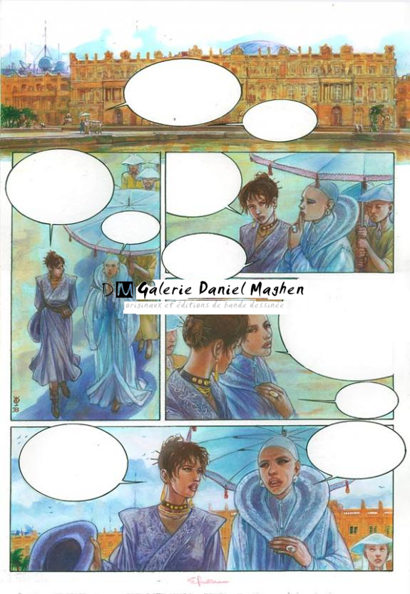 p33 - Eric Puech - Encre de couleur sur papier - 1236