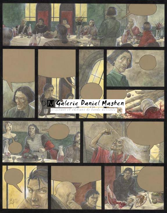 p38 - Alberto Varanda - Gouache et encre de Chine - 244