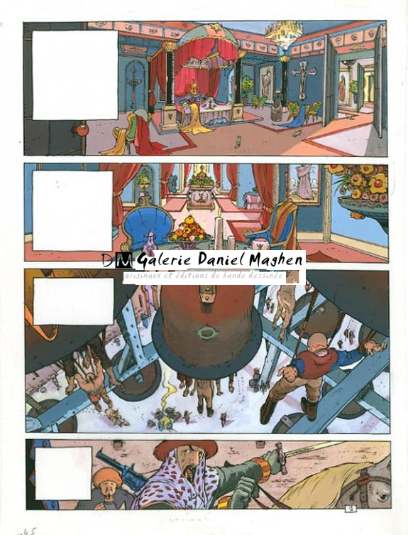 p01 - Philippe Adamov - Gouache sur papier - 1245