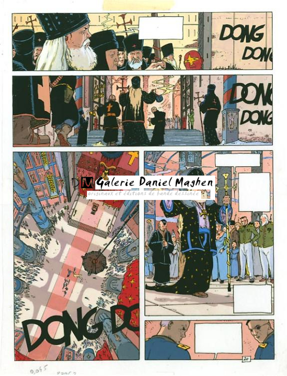 p20 - Philippe Adamov - Gouache sur papier - 1246