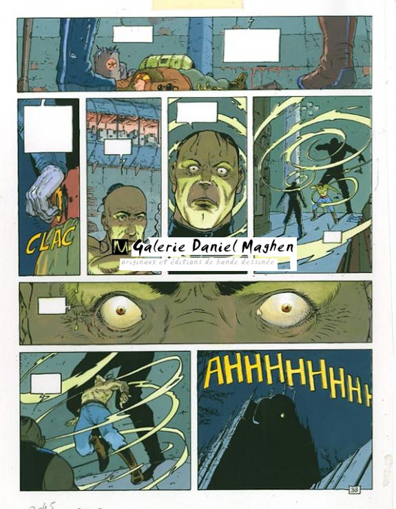 p33 - Philippe Adamov - Gouache sur papier - 1247