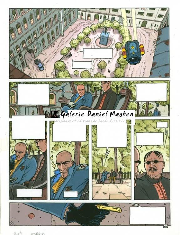 p10 - Philippe Adamov - Gouache sur papier - 1252