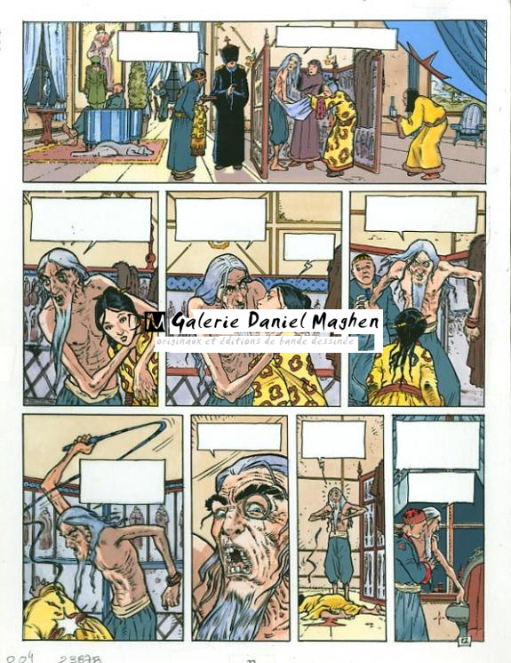 p22 - Philippe Adamov - Gouache sur papier - 1257