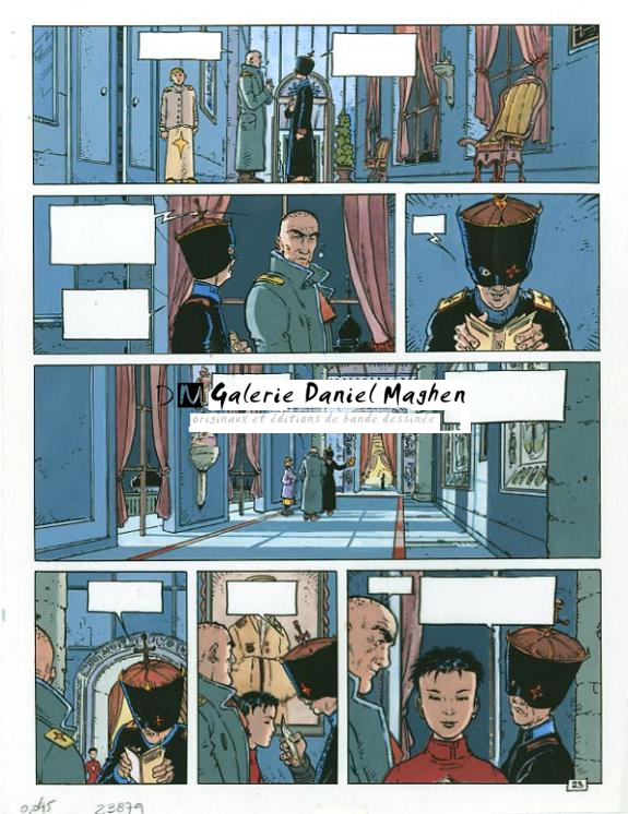 p23 - Philippe Adamov - Gouache sur papier - 1258