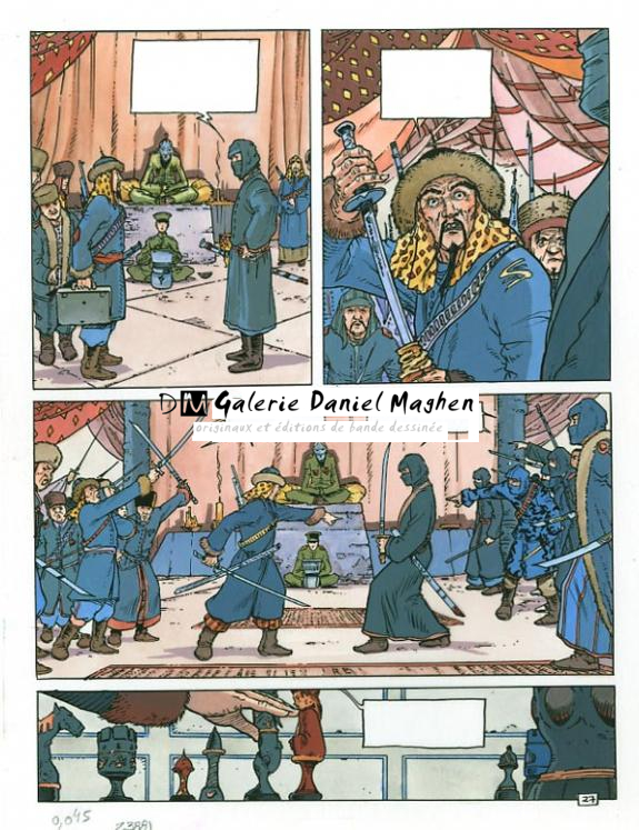 p27 - Philippe Adamov - Gouache sur papier - 1260