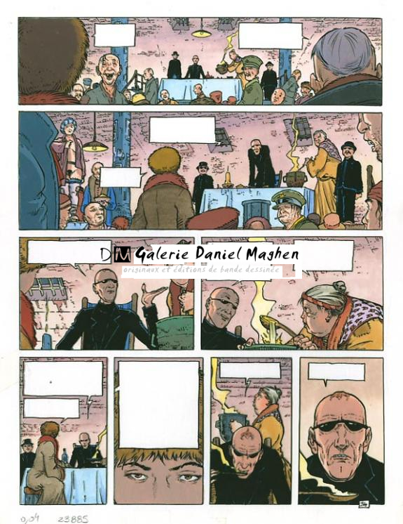 p34 - Philippe Adamov - Gouache sur papier - 1261