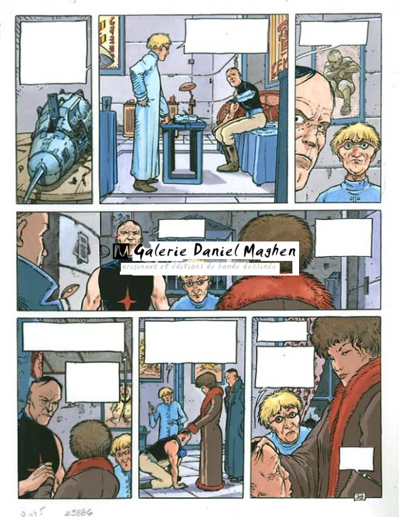 p39 - Philippe Adamov - Gouache sur papier - 1262