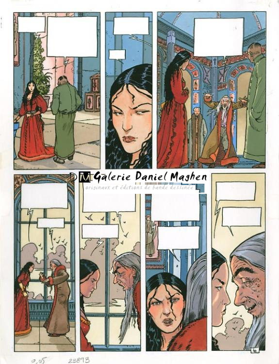 p04 - Philippe Adamov - Gouache sur papier - 1267