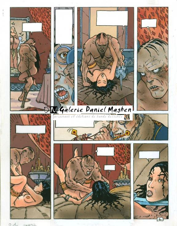 p14 - Philippe Adamov - Gouache sur papier - 1269