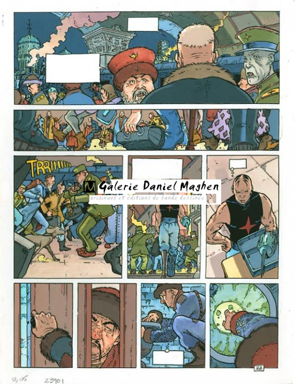 p22 - Philippe Adamov - Gouache sur papier - 1271