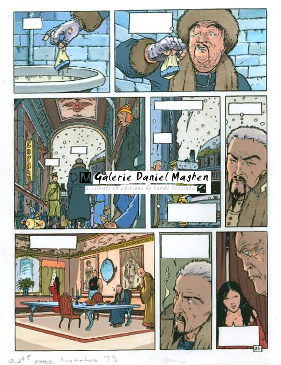 p23 - Philippe Adamov - Gouache sur papier - 1272