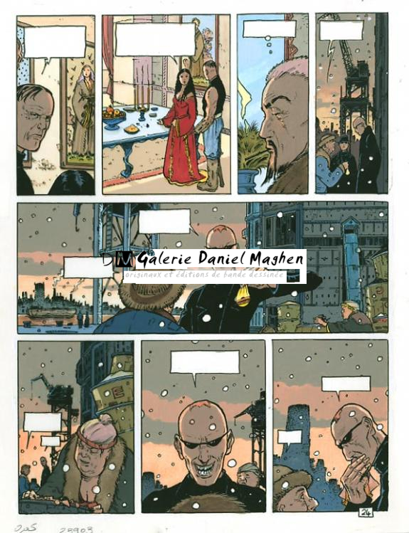 p24 - Philippe Adamov - Gouache sur papier - 1273