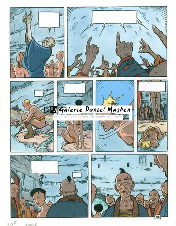 p33 - Philippe Adamov - Gouache sur papier - 1276