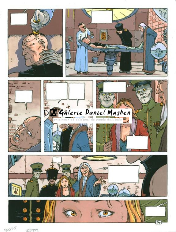 p34 - Philippe Adamov - Gouache sur papier - 1277