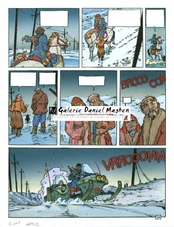 p38 - Philippe Adamov - Gouache sur papier - 1280