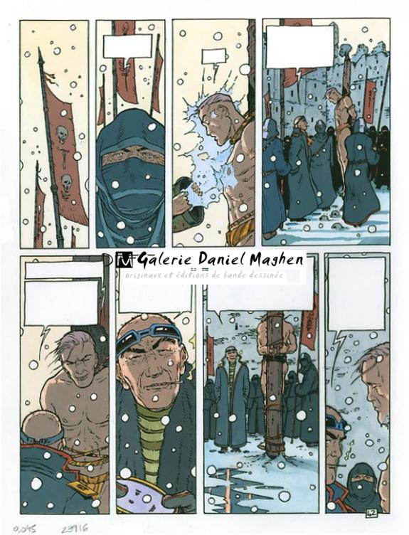 p42 - Philippe Adamov - Gouache sur papier - 1283