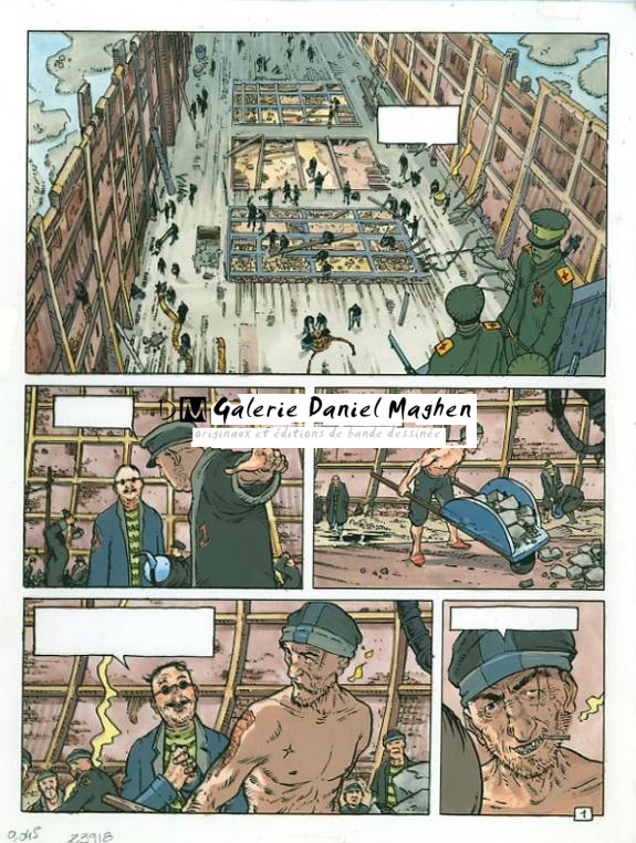 p01 - Philippe Adamov - Gouache sur papier - 1285