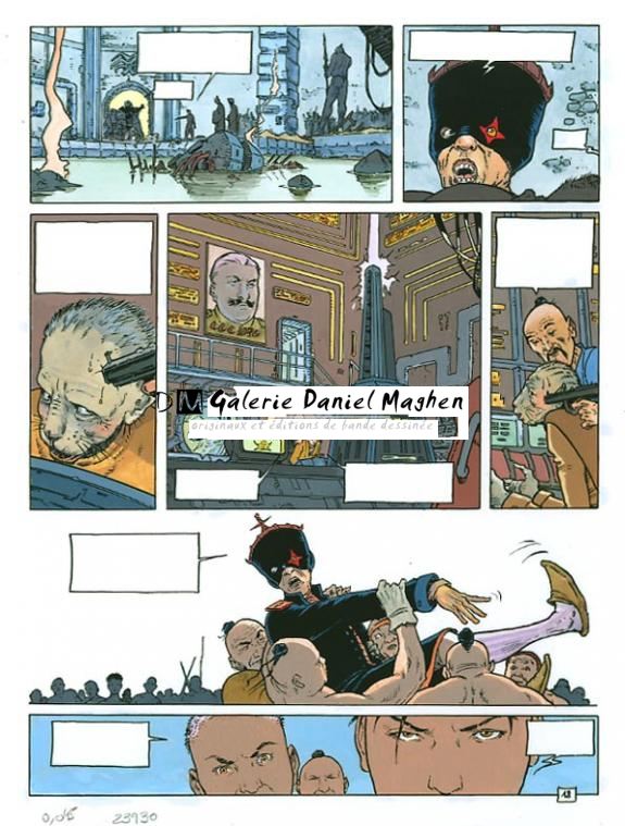 p18 - Philippe Adamov - Gouache sur papier - 1293