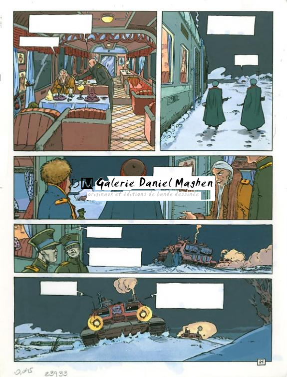 p21 - Philippe Adamov - Gouache sur papier - 1296