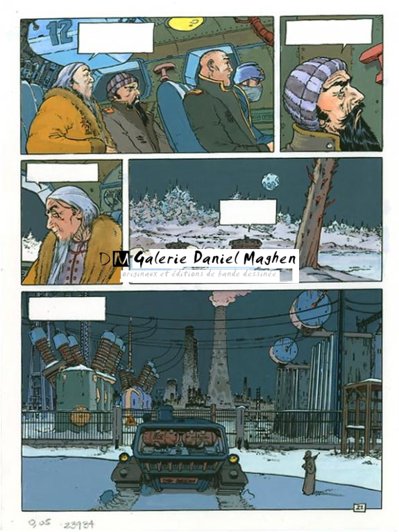 p22 - Philippe Adamov - Gouache sur papier - 1297