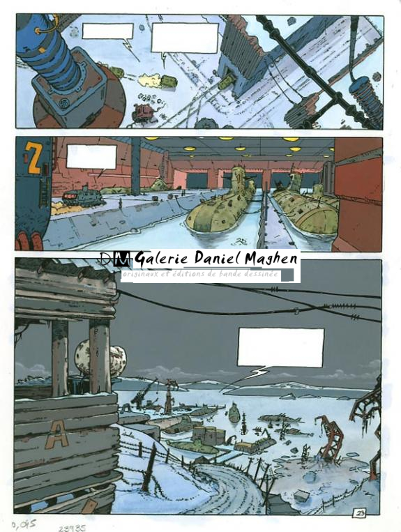 p23 - Philippe Adamov - Gouache sur papier - 1298