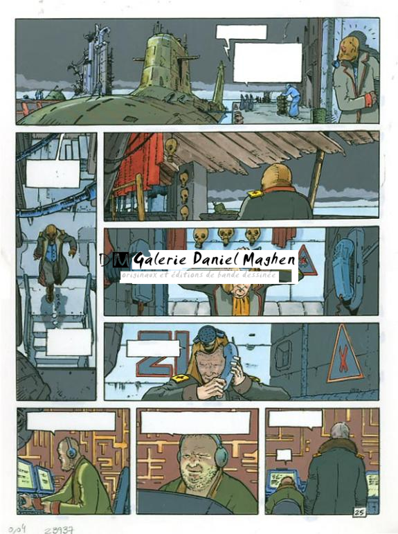 p25 - Philippe Adamov - Gouache sur papier - 1299