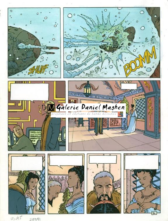 p30 - Philippe Adamov - Gouache sur papier - 1300