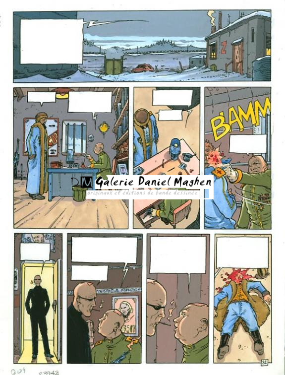 p32 - Philippe Adamov - Gouache sur papier - 1302