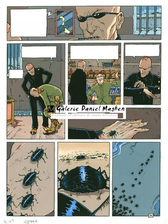 p33 - Philippe Adamov - Gouache sur papier - 1303