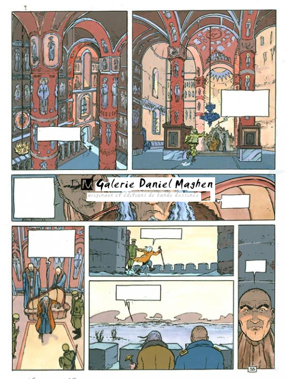 p35 - Philippe Adamov - Gouache sur papier - 1304