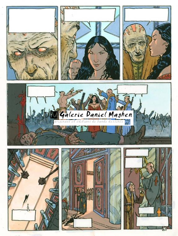 p41 - Philippe Adamov - Gouache sur papier - 1309