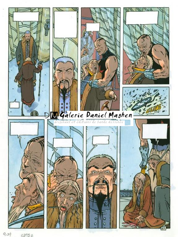 p43 - Philippe Adamov - Gouache sur papier - 1311