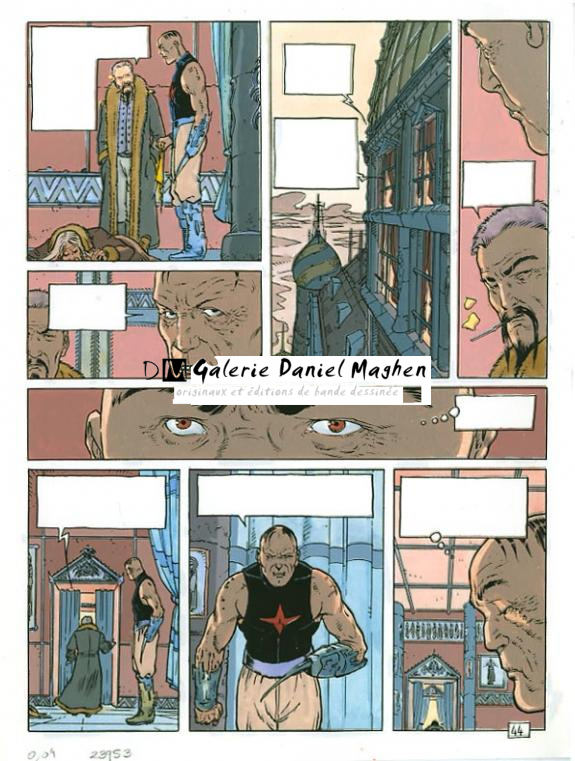 p44 - Philippe Adamov - Gouache sur papier - 1312