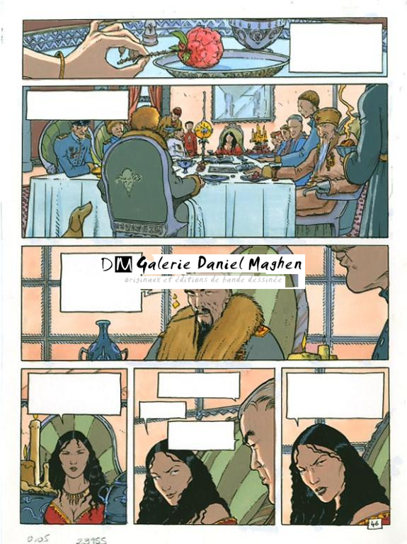 p46 - Philippe Adamov - Gouache sur papier - 1313