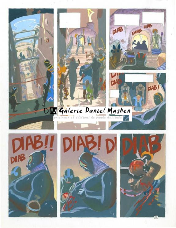 p12 - Philippe Adamov - Gouache sur papier - 1315