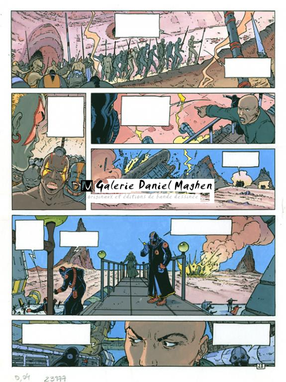 p28 - Philippe Adamov - Gouache sur papier - 1317