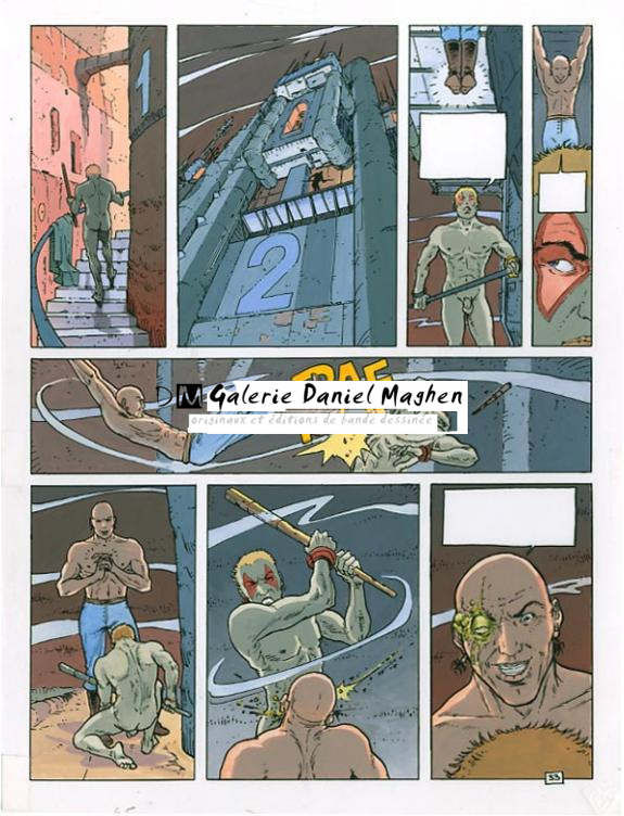 p33 - Philippe Adamov - Gouache sur papier - 1318