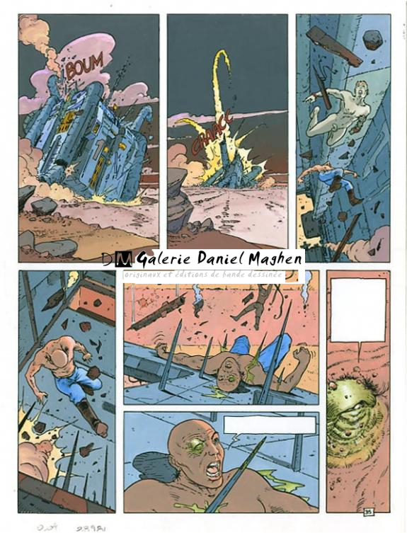 p35 - Philippe Adamov - Gouache sur papier - 1320